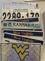 West Virginia Plates and Auto Repair Book