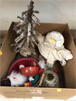 Box of Christmas Decor