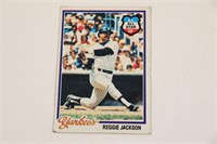 1978 Topps Reggie Jackson no. 200