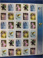 Sheet of Uncirculated Earth Day Stamps -30 Stamps