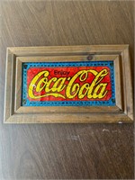 Coca Cola framed