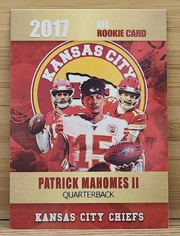 Patrick Mahomes 2017 NFL Rookie Card