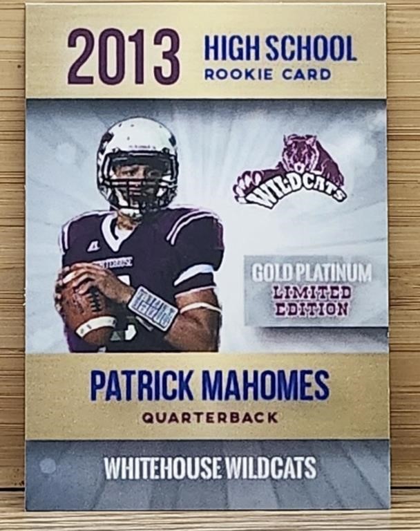 Patrick Mahomes 2013 High School Rookie