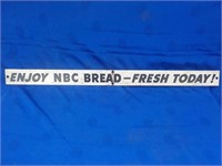 metal NBC Bread advertising 24 x 2"
