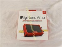NEW IPHONE BATTERY POWERED IRIG NANO AMP #1