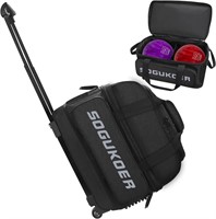 Trolley Bowling Bag Double Roller 2 Ball 36.6