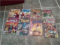 8 Thor Comic Books