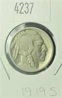 1919 S Buffalo Nickel G4 Condition