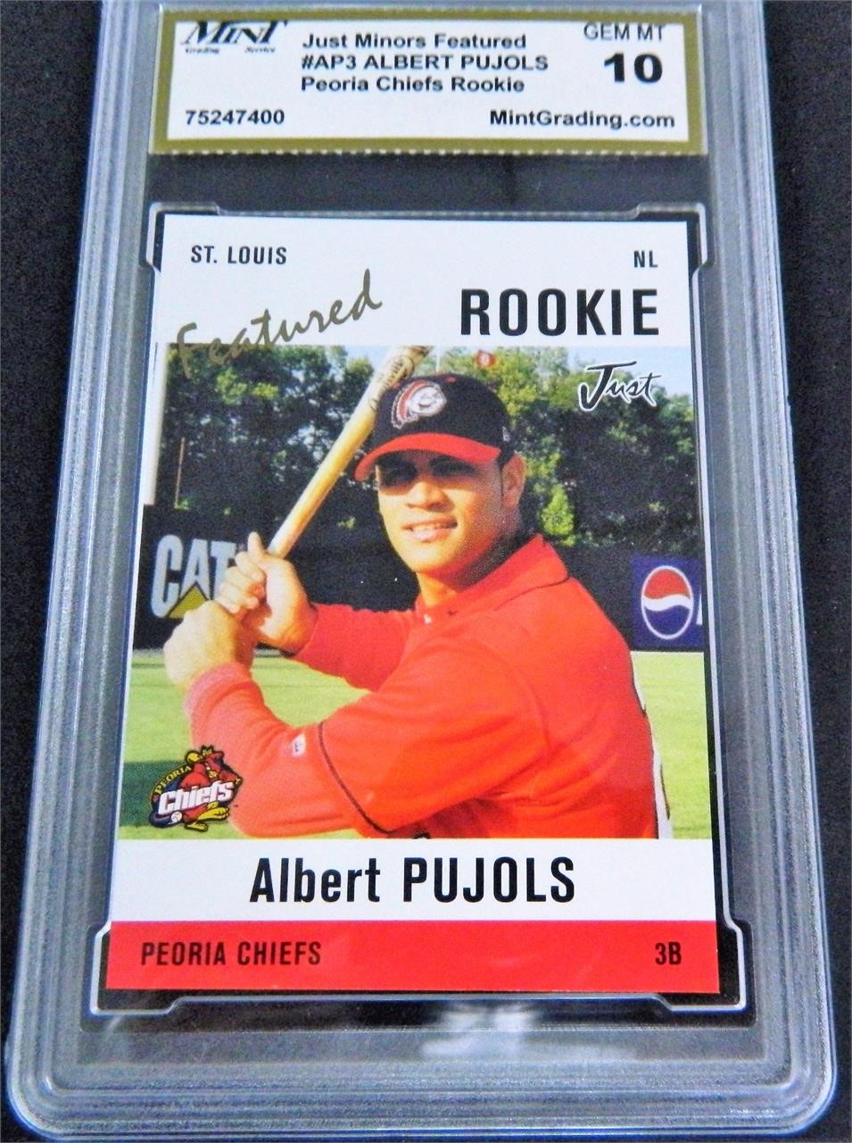 2004 Just Minors #AP3 Albert Pujols