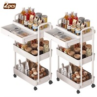 N1105  RLUETIME Rolling Utility Cart with Drawer,
