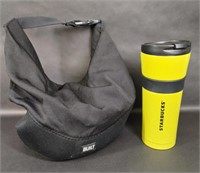 Starbucks Yellow Travel Cup, Built Lunch Box