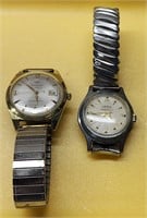 2 Vintage Watches Waltham 17 Jewel Jaro