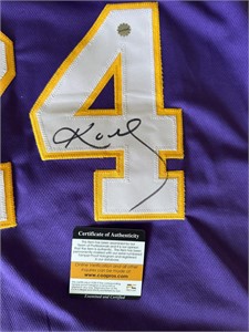 Kobe Bryant Autographed Jersey