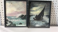 Pair of Malcom Norwood Paintings