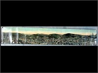 1909 YARD LONG PANORAMIC VIEW OF DEADWOOD, S.D.