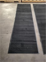 Dark grey floor mat