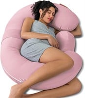 QUEEN ROSE Cooling Pregnancy Pillows  E Shaped Mat