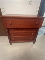 Antique Campbellsville Cherry chest of drawers