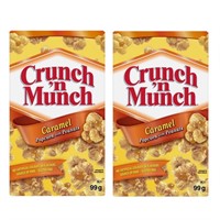 Pack of 2 Crunch N Munch Caramel Popcorn with