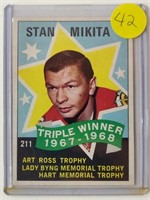 1968-69 OPC Stan Mikita Card