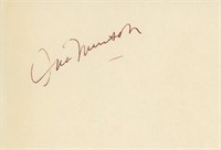 Ona Munson signature cut