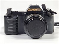 VINTAGE CANON T50 CAMERA W/ LENS