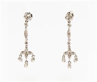 Jewelry 14k Gold Diamond Earrings