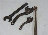 6" & 10" adjustable,Gray & Snail  Brand wrenches