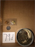 Miscellaneous Coins--Dollars and Pennies