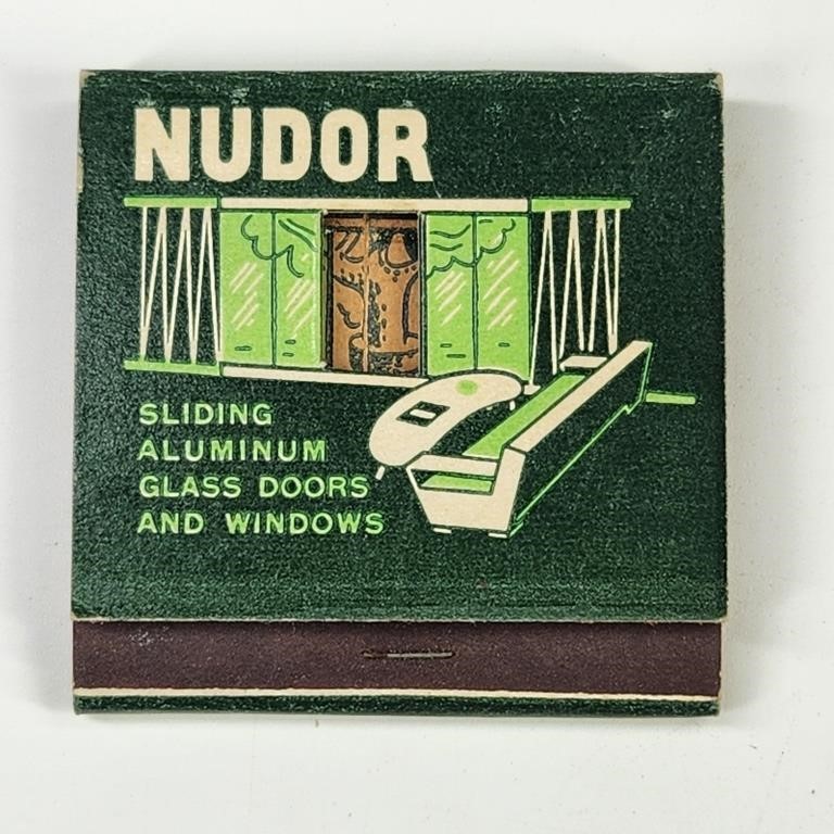 NUDOR SLIDING DOORS FEATURE MATCHBOOK