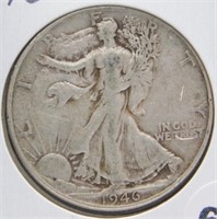 1946-S Liberty Walking Half Dollar.