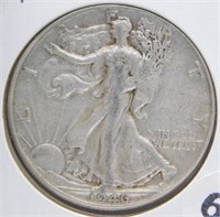 1946 Liberty Walking Half Dollar.
