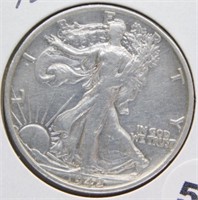 1942-S Liberty Walking Half Dollar.
