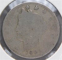 1893 Liberty Nickel.