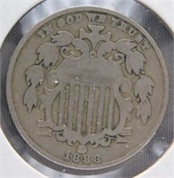 1883 Shield Nickel.