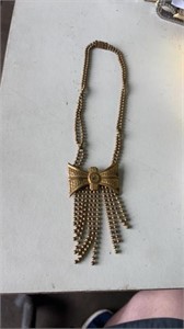 Vintage Brass Choker Necklace