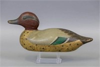 Mason Decoy Factory Green Winged Teal Drake Duck