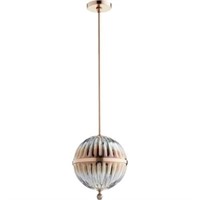 Quorum International Copper Globe Pendant Light