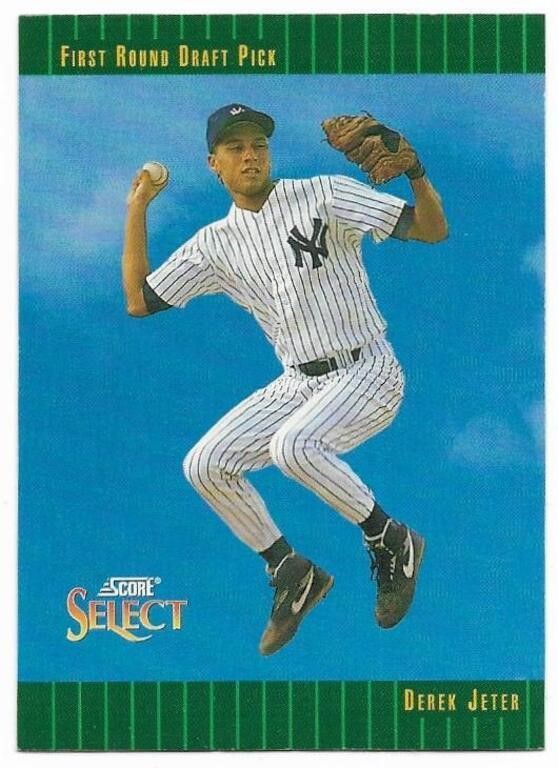 Derek Jeter 1992 Score Select Rookie card #360