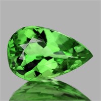 Natural Vivid Green Tsavorite Garnet {Flawless-VVS