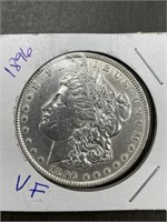 1896 MORGAN SILVER DOLLAR - VERY FINE