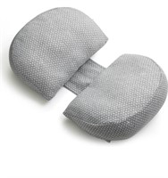 Momcozy W Shaped Pregnancy Pillows for Sleeping,