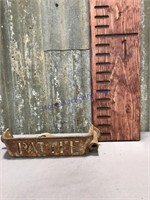Pattee cast iron tool box