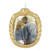 Hallmark $25 Retail Metal Photo Frame Ornament,