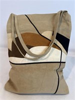 Hand Made Suede Tote Bag