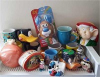 Looney Tunes, Mickey Mouse, Keeber collectibles