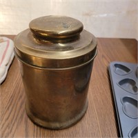 Brass Humidor from the 1940's