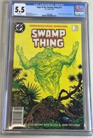 CGC 5.5 Saga Of The Swamp Thing #37 1985
