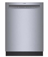 Bosch 300 Series 24 In Stainless Steel Dishwasher