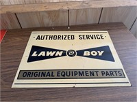Lawn Boy Metal Sign 16x12"